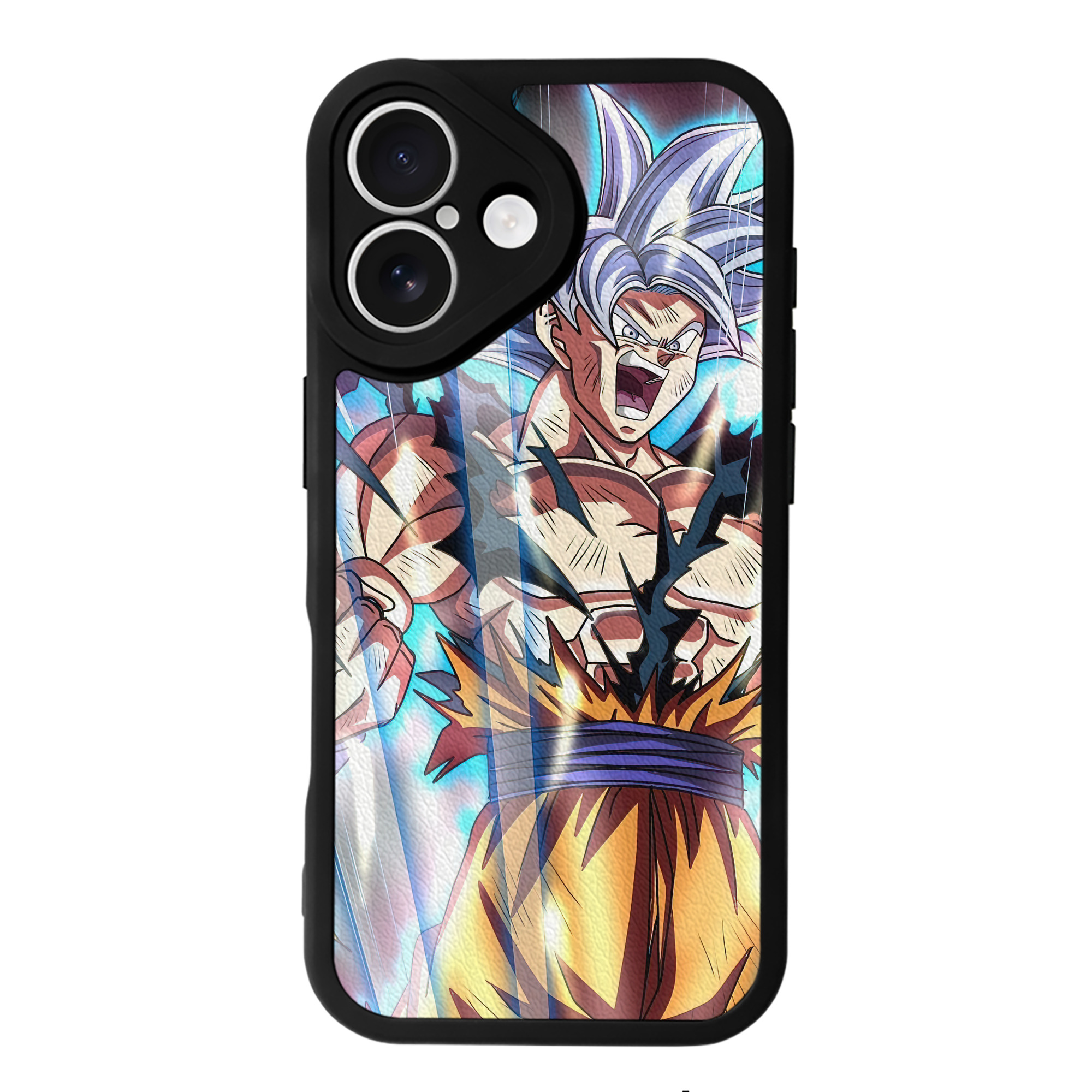 （画像用） ドラゴンボール DRAGON BALL 【iPhone 16シリーズ対応】シリコンスマホケース（レザー調） 材質：シリコン